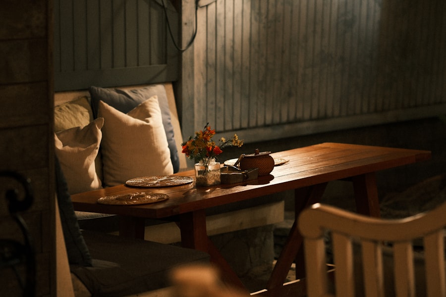Cozy seating