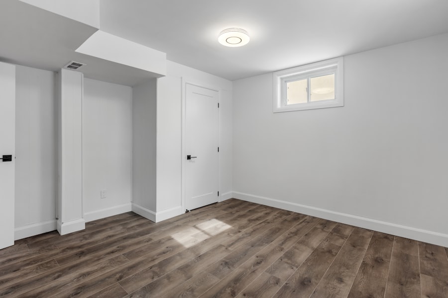 Photo Renovated Basement